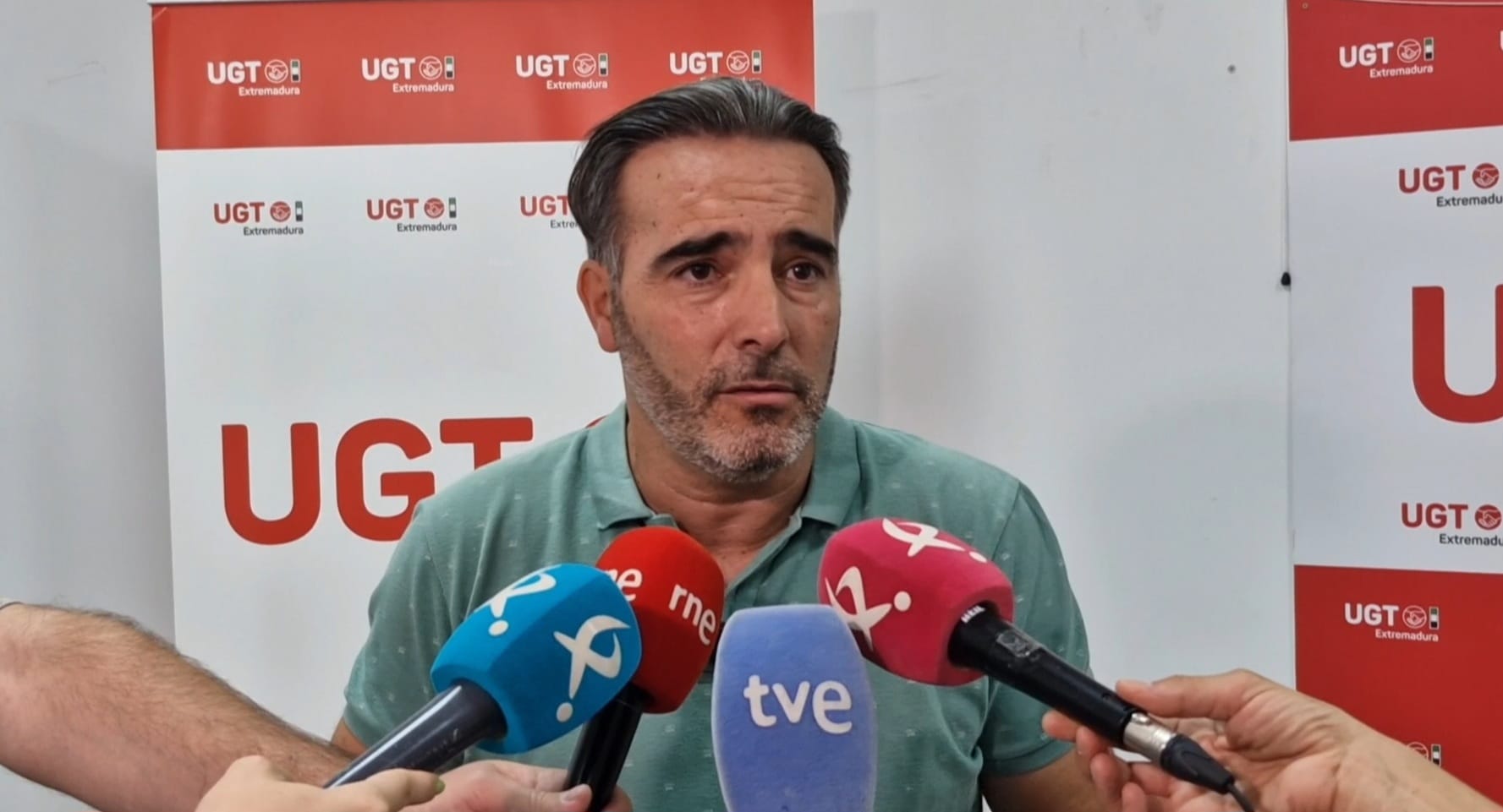 Francisco Morcillo, secretario de Política Institucional y Empleo de UGT Extremadura