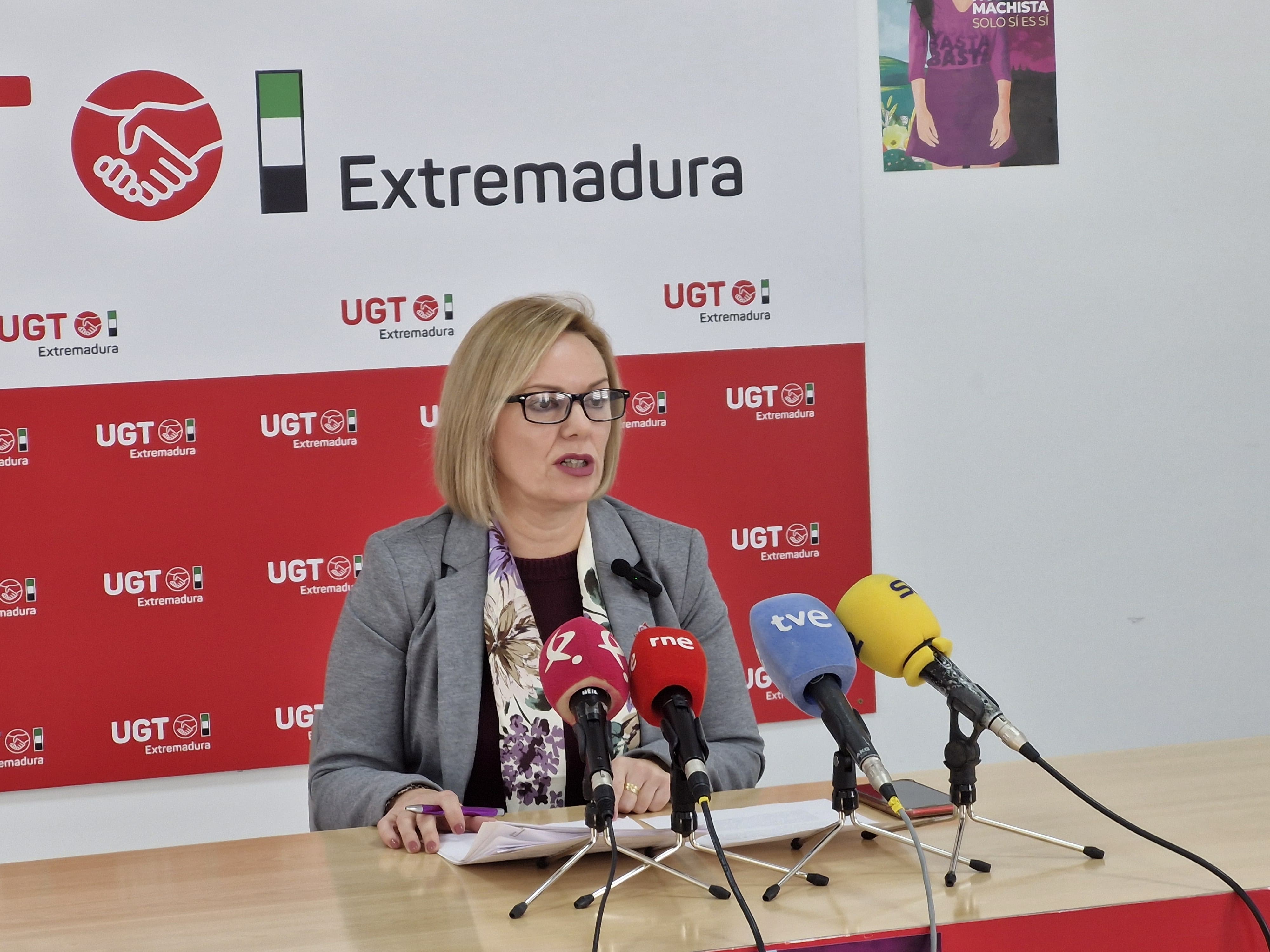 María José Ladera, secretaria de Igualdad, Política Social y Salud Laboral